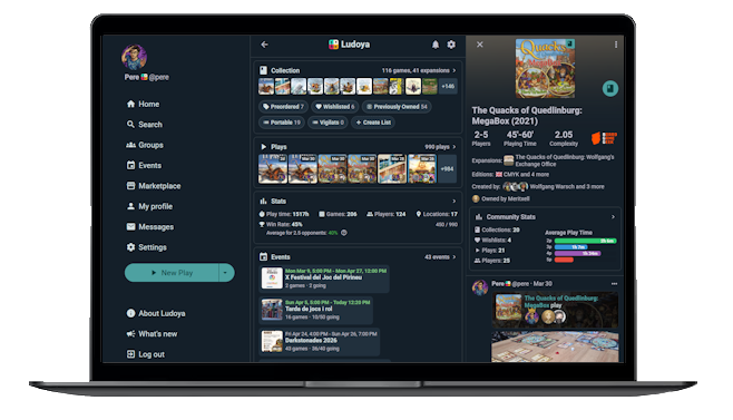 Ludoya on desktop