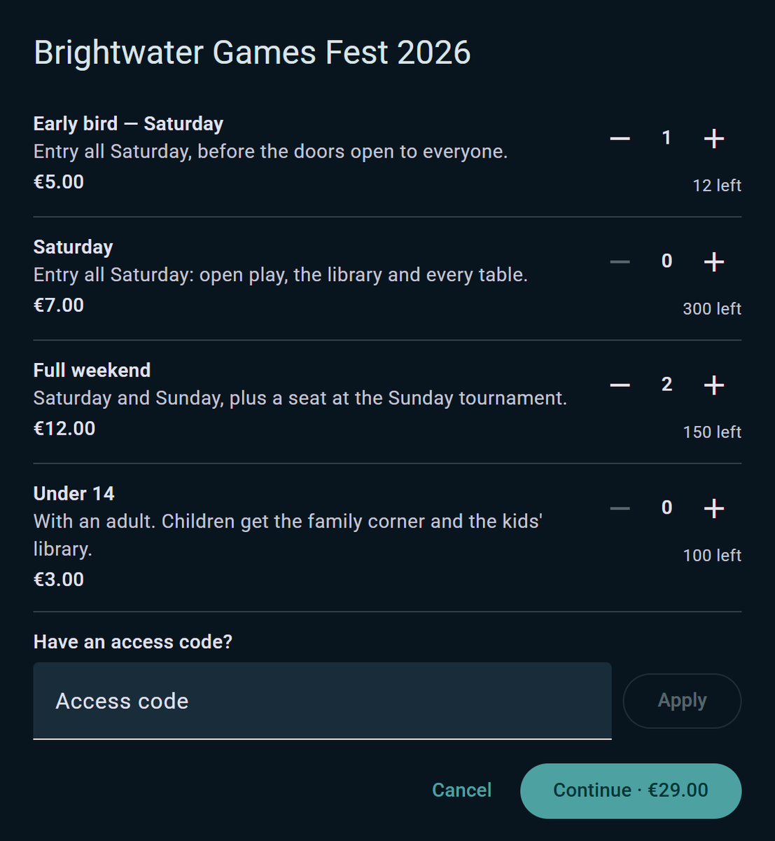Ludoya Tickets